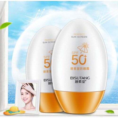 Bisutang Facial Body sunscreen 50+ isolation Whitening Sun Cream Sunblock Skin Care Anti-Aging UV Cosmetic face makeup TSLM1