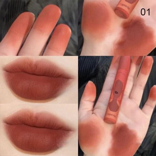 6 Colors Waterproof Liquid Lip Glaze Long Lasting Moisturizing Non-stick Lipstick Matte Lipstick For Lips Sexy Lipsticks Makeup