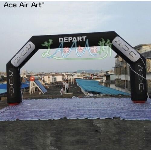 High quality 8 m W Large sport arch inflatable entrance archway,racing and sports depart/arrive line for sale