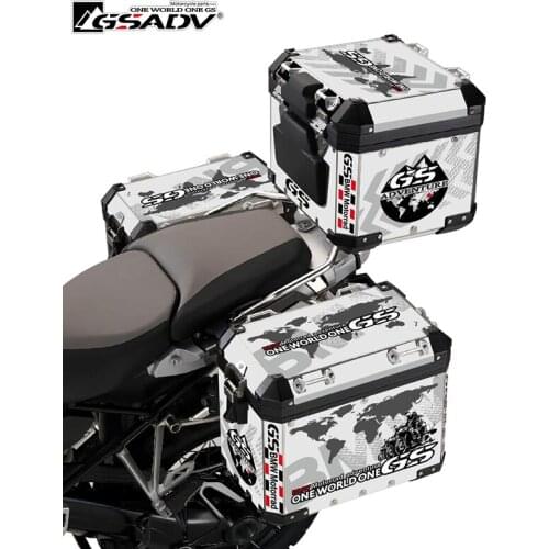 For BMW R1250GS ADV Adventure Aluminum Box Film Protection Trunk Decal Safety Reflective Waterproof Sunscreen Stickers