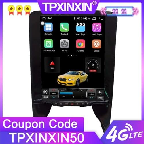 Tesla Android 10.0 For Lamborghini Gallardo 128+6G Car GPS Navigation Multimedia Player Auto Radio Recorder Head unit Car stereo