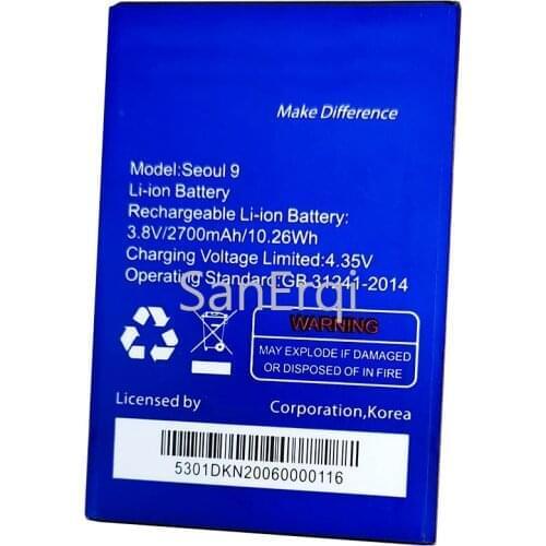 2700MAH Battery for HYUNDAI SEOUL9 Battery