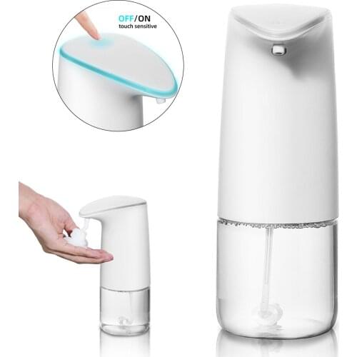450ML Automatic Smart Sensor Fluid Soap Dispenser Touchless Bathroom Foam Soap Dispenser For Kitchen Bathroom