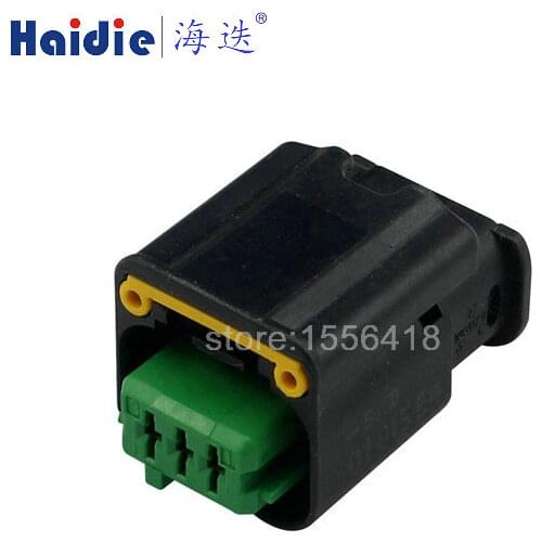 Free shipping 2sets 3pin FCI auto wiring cable waterproof connector 1801179-5