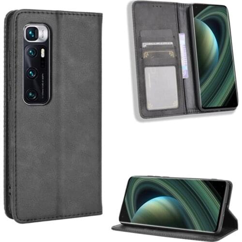 For Xiaomi Mi 10 Ultra Case Luxury Flip PU Leather Wallet Magnetic Adsorption Case For Xiaomi Mi 10Ultra Mi10 Phone Bags