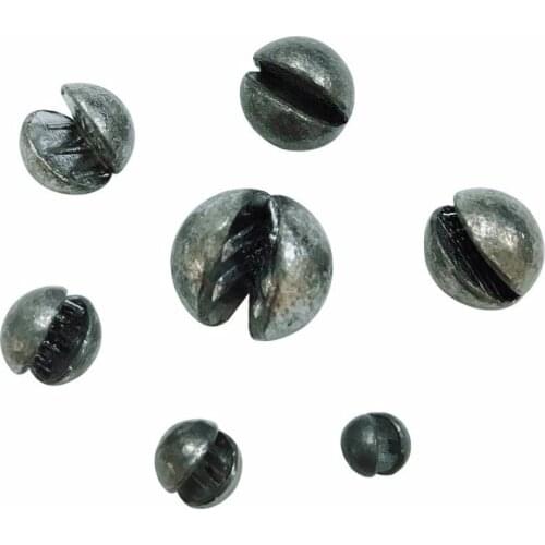 Easy Catch 154pcs Removable Split Shot Sinker Kit Pure Sinkers Weights Fishing Tackle Box 154pcs 7 Sizes