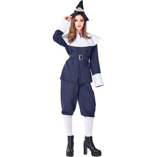 Halloween Carnival Jungle Hunters Costume for Big Wolf and Little Red Store Huntsman Cosplay Suit for Party Role-playing/Acting