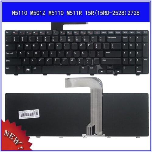 Laptop Keyboard for DELL N5110 M501Z M5110 M511R 15R(Ins15RD-2528)2728 Notebook Replace Keyboard