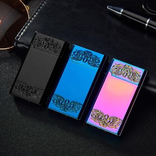 Creative Straight Sound Gas Inflatable Lighter Windproof Personality Metal Steel Tone Cigar Cigar Lighter Male Smoking Gift