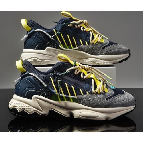 Spring Autumn Mens Casual Sneakers Streetwear Superstar Chunky Shoes Men Designer Sneakers Platform Trainer Men chaussure homme