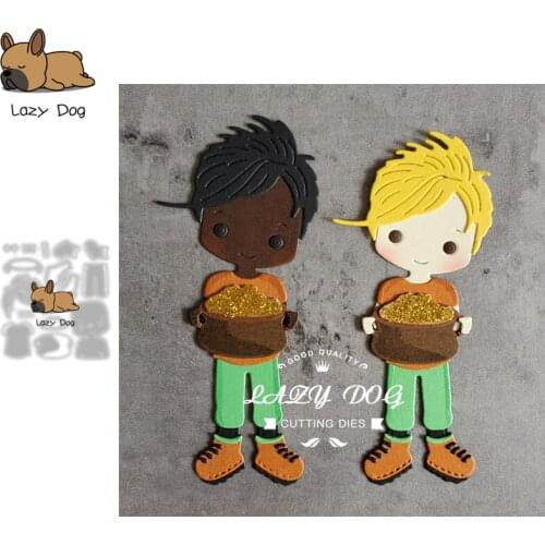 St. Patricks Day Metal Cutting Dies Scrapbooking Stencil DIY Mold Knife Craft Embossing Die Cuts Card Making New Dies For 2021