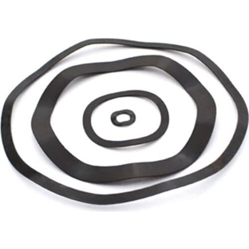 25pc Metric Iron Wave Type Washers Elastic Washer M98(ID) x108(OD) x 0.6mm Thick