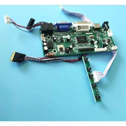 Kit For N140BGE-L13 LVDS 40pin 14" 1366X768 DVI Audio Controller board VGA HDMI DIY 2019 Driver LCD LED Panel Screen