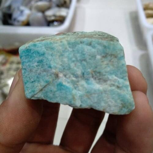 110g Natural Rough Amazonite Crystal Healing Raw