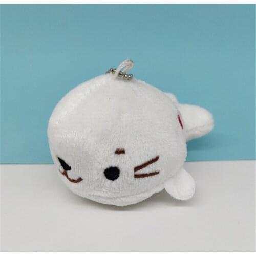 NEW Delicate Sea Seal Plush Stuffed TOY DOLL ; 6CM Seal Plush Toy , Key Hook Chain Decor Plush Dolls