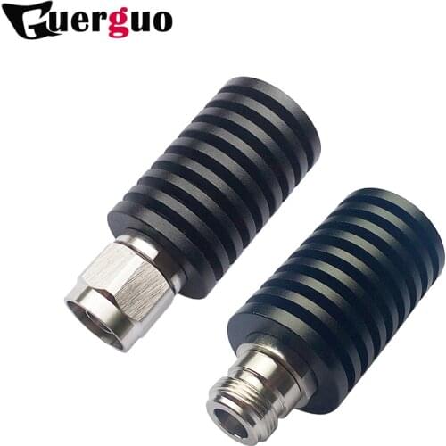 25W N Male/Female Connector RF Coaxial Termination Dummy Load 3GHz/6GHz 50ohm Nickel Plated RF Accessories