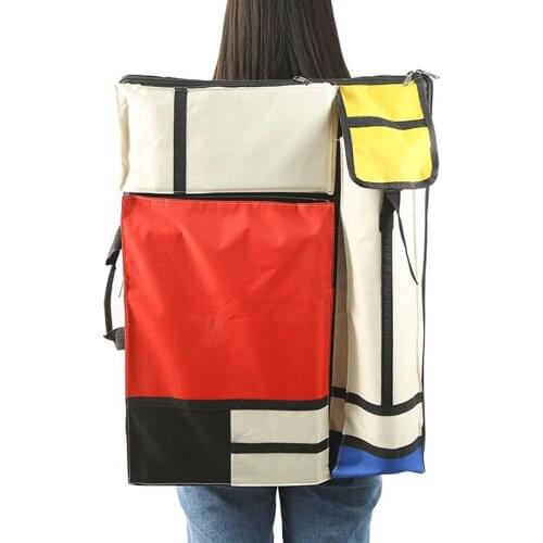 50x25cm Art Bag For Drawing Board Painting Set Travel Sketch Bag For Sketching Tools Canvas Painting Art Supplies For Artist