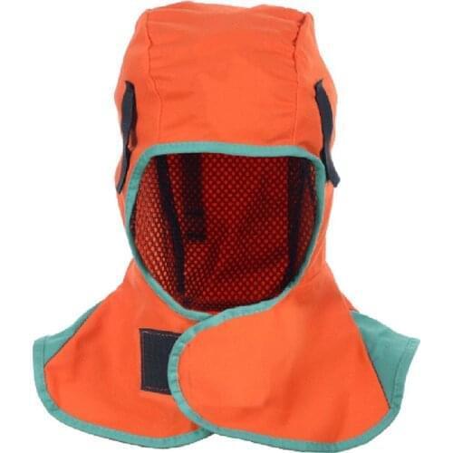 Breathable Welding Headgear Washable Protection Hood Shawl Cap Dust Cap Flame Retardant Helmet For Welder