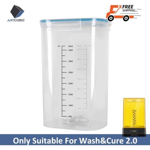 ANYCUBIC 3d Printer Parts Cleaning Bucket For Wash and Cure 2.0 405nm UV Resin Washing
