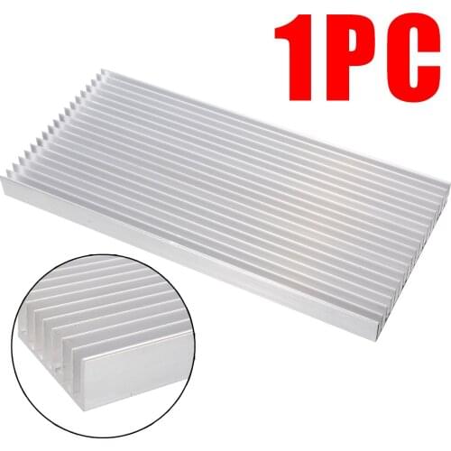300x140x20mm Aluminum Heat Sink Cooling Heatsink Kit For LED Power IC Transistor High Quality Aluminum Heat Sink