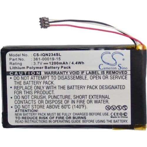 Cameron Sino 1200mah battery for GARMIN Nulink 2340 Nulink 2390 361-00019-15 batteries