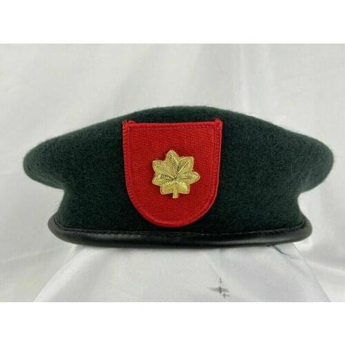 US Army 7th Special Forces Group Green Beret Army Major Insignia Military Hat armyshop2008