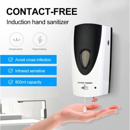 Automatic Liquid Soap Dispenser Smart Sensor Touchless ABS Electroplated Sanitizer Dispensador For Kitchen Bathroom