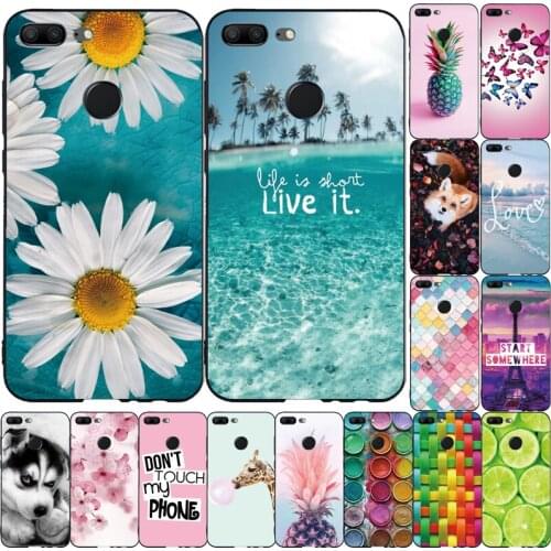 Case For Huawei Honor 9 Lite Case Cover Silicone Funda Soft TPU Back Case For Huawei Honor 9 9Lite Phone Shell Cover Coque Capas