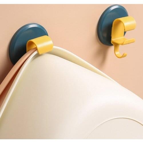 Basins Holder Storage Hook Wall Washbasin Hooks Kitchen Creative Without Scar Hanger Bathroom Wall Hanging Basin Racks