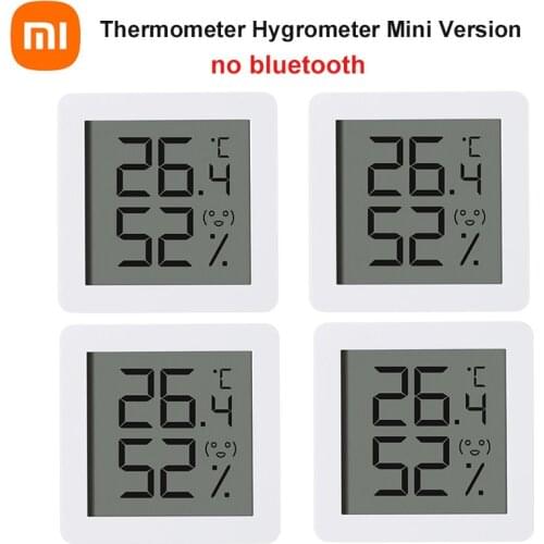 Xiaomi Miaomiaoce Electric Thermometer Hygrometer Mini Version LCD Display Indoor Household Room Temperature Humidity Sensor