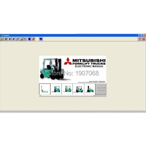 Forklift Electronic Manual (N-Compass) for Mitsubishi