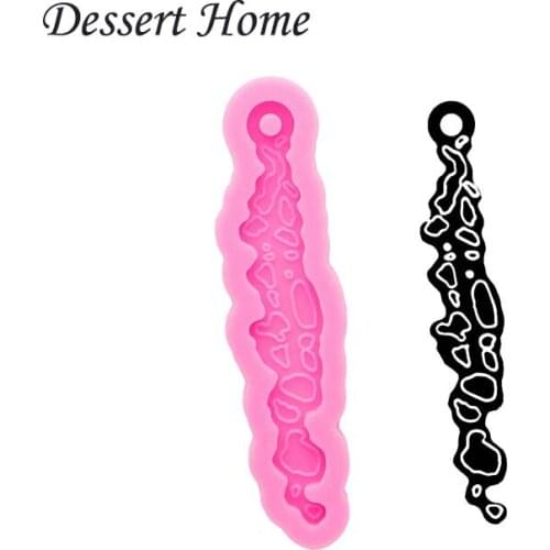 DY0968 Bright Maldives map Molds, Silicone Resin Art Diy Necklace Mold, Epoxy Resin Mould, Supplies for Jewelry, Polymer Clay