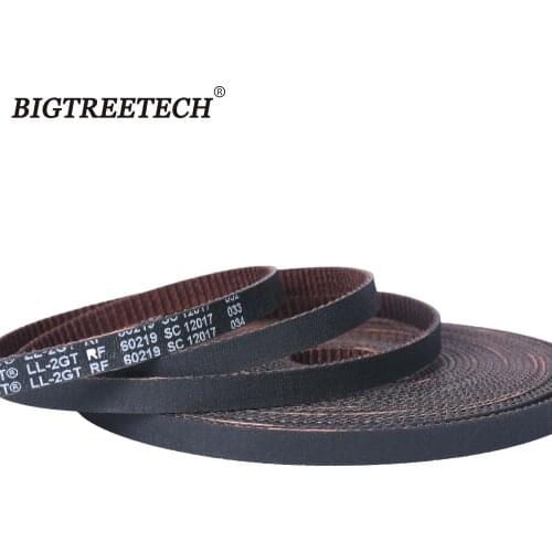 GATES-LL-2GT Synchronous GT2 Belt Width 6MM 10MM GT2 Wear Resistant Timing Belt For RepRap Ender 3 Cr10 Anet Kossel 3D Printer