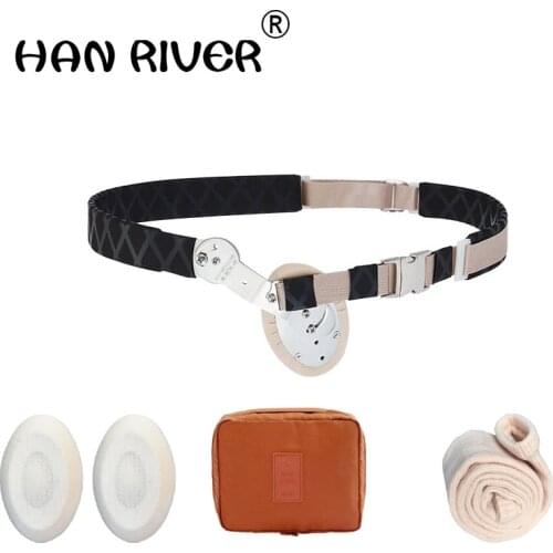 HANRIVER Steel trusses adult type physical therapy with elderly inguinal hernia oblique hernia bag bandage straight