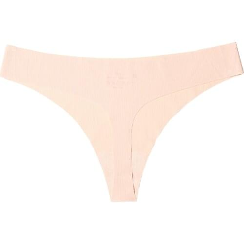 Cotton Brazilian Panties Women Sexy V Waist G-String Underwear Female T-back Underpants M-XL Lady Bikini Panty 8Pcs/set