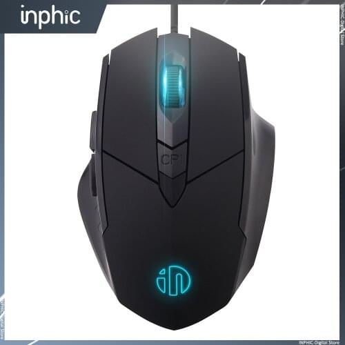 Gaming Mouse 6 Button Ergonomic Wired USB Computer Mouse Gamer Mice Silent Mause 4000DPI Optical Mouse For PC Laptop