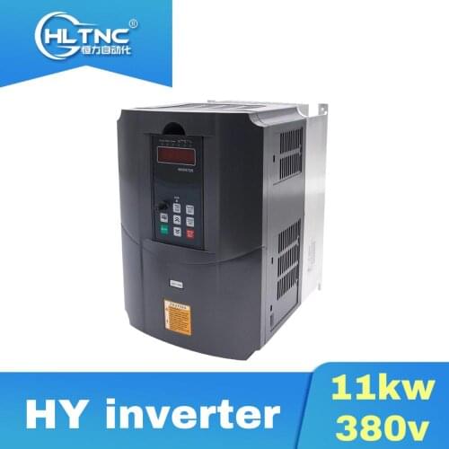 HY Inverter 11KW 380v Frequency Converter 3P Output CNC Spindle motor speed Control VFD for CNC