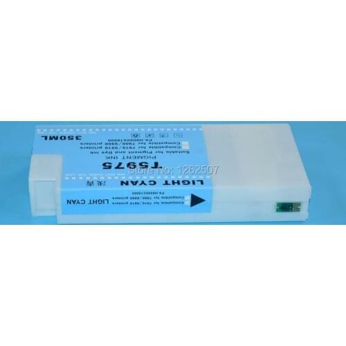 For Epson 7890 Compatible catridge wih Full Dye ink For Epson Stylus Pro 7890 Ink cartridge with compatible chip 350ml 9 colors