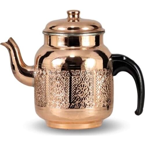 SONAYCOPPER Copper Samovar Teapot, Single Copper Teapot