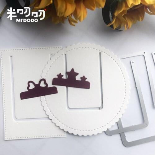 Label Tag Metal Cutting Dies 2019 New Dsign for Srapbooking Card Making Dies Midodo Craft Embossing Die Cut
