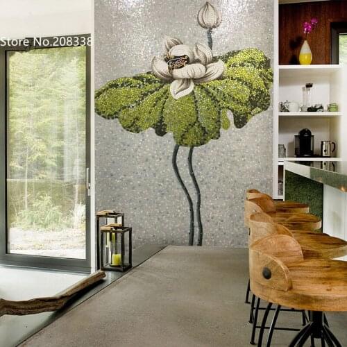Lotus Mosaic Tiles