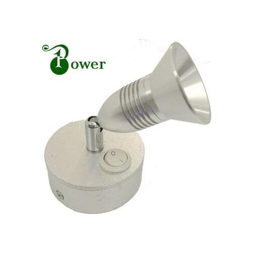 2W 12V 24V RV WALL MOUNT LED READING LIGHT
