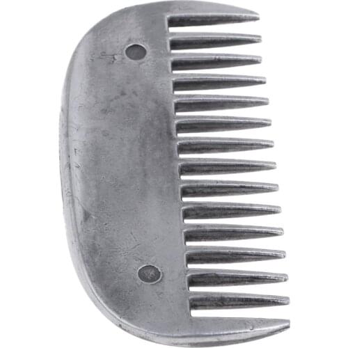 Stainless Steel Horse Curry Comb Brush Horse Grooming Equestrian Supplies