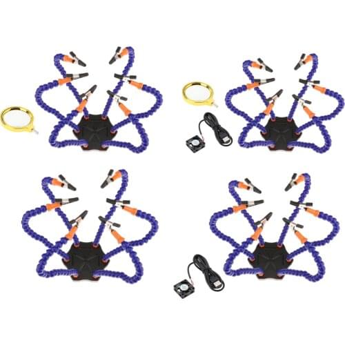 Soldering Station Helping Hands Third Hand 6 Flexible Arms Style 2
