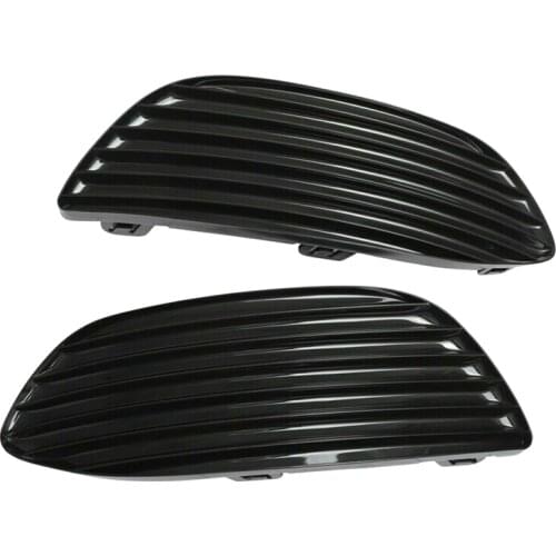 Car Front Bumper Wind Net Front Bumper Grille Fog Light Shield for Mercedes-Benz C-Class W205 C180 C200 C250 C260 C300