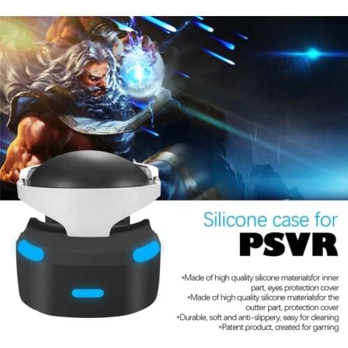Anti-Slip Silicone Skin for Sony PS VR 3D Viewing Glass Protective Case for PS4 VR PSVR Headset Cover for PlayStation VR