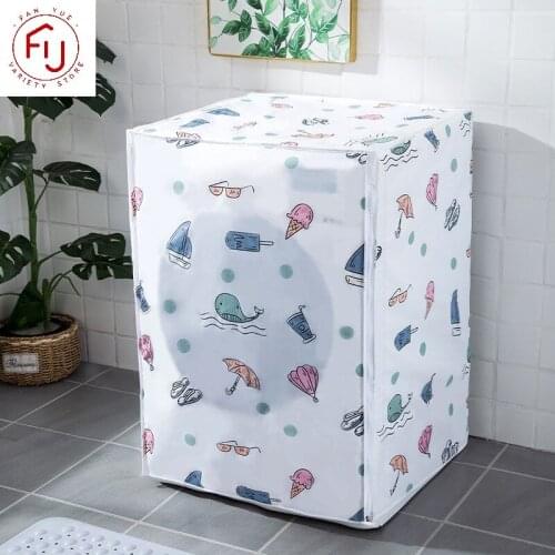 Front Loading Washing Machine Cover Pads Dust Proof Jacket Waterproof Case Washer Cover Top Load Washing Machine Accessories
