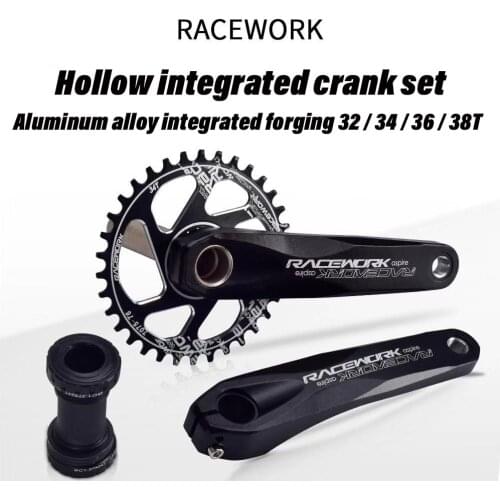 RACEWORK-platos y bielas para bicicleta, 170mm, MTB, GXP, con plato 32T, 34T, 36T, 38T, con soporte inferior para SRAM XX1, XO1