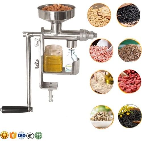 Manual Oil Press machine Peanut Nuts Seeds Oil Press/Expeller Oil Extractor Machine