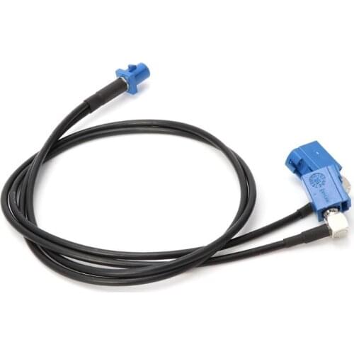 Fakra C Male Plug To 2 x Fakra C Female Jack RG174 Y Type Splitter Combined Cable